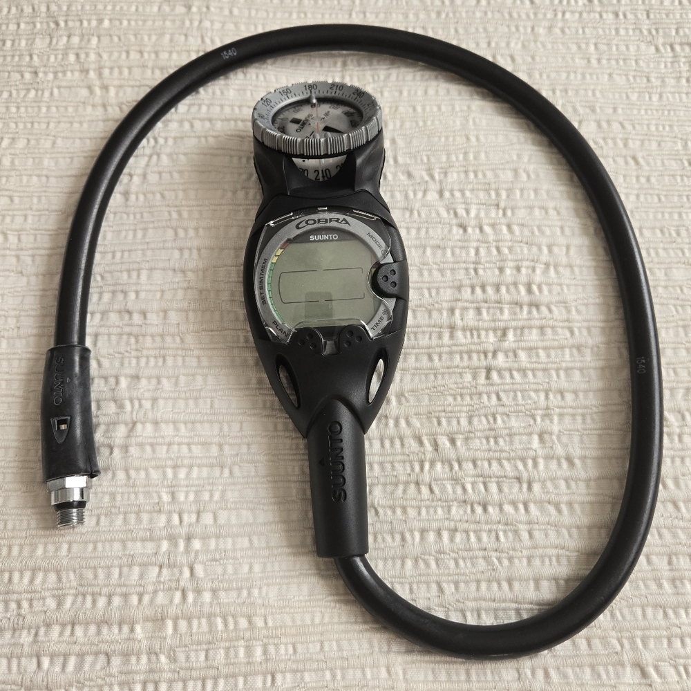 🌊🐠 Suunto Cobra Black Scuba Dive Computer with Compass